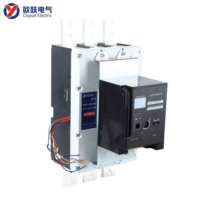 1250A 3P MCCB با اپراتور الکتریکی