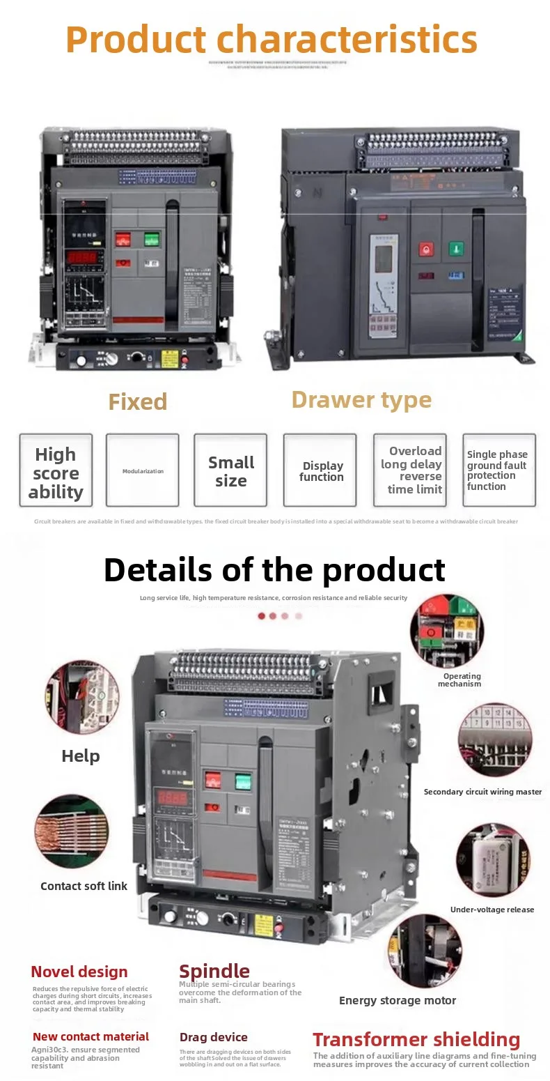 Universal Circuit Breaker Drawer Type 6300A 3P